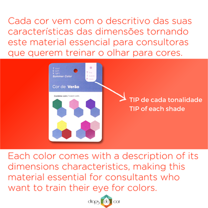 Baralho de Cores  - Curso Cor