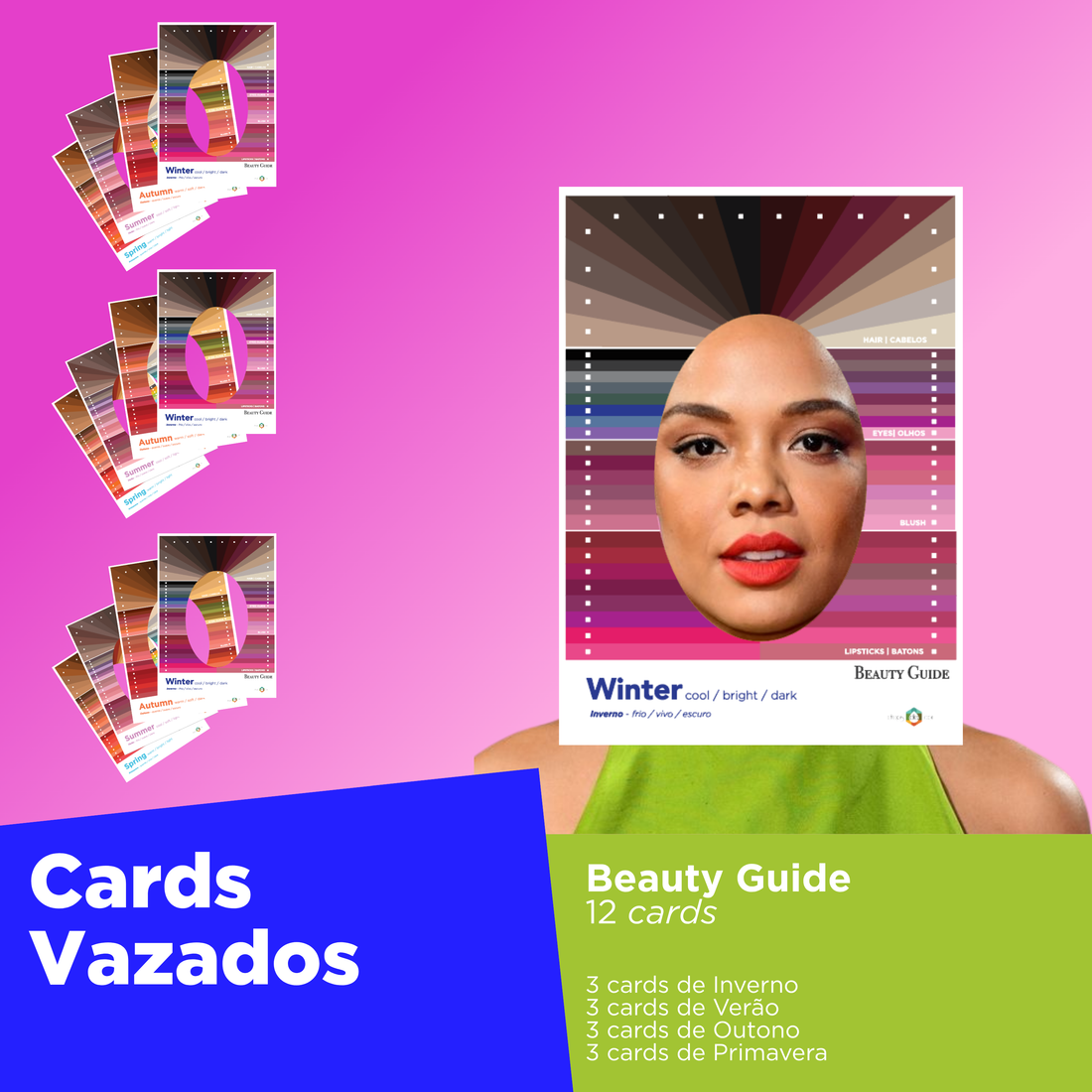 Beauty Guide Vazado - Kit com 12 unidades