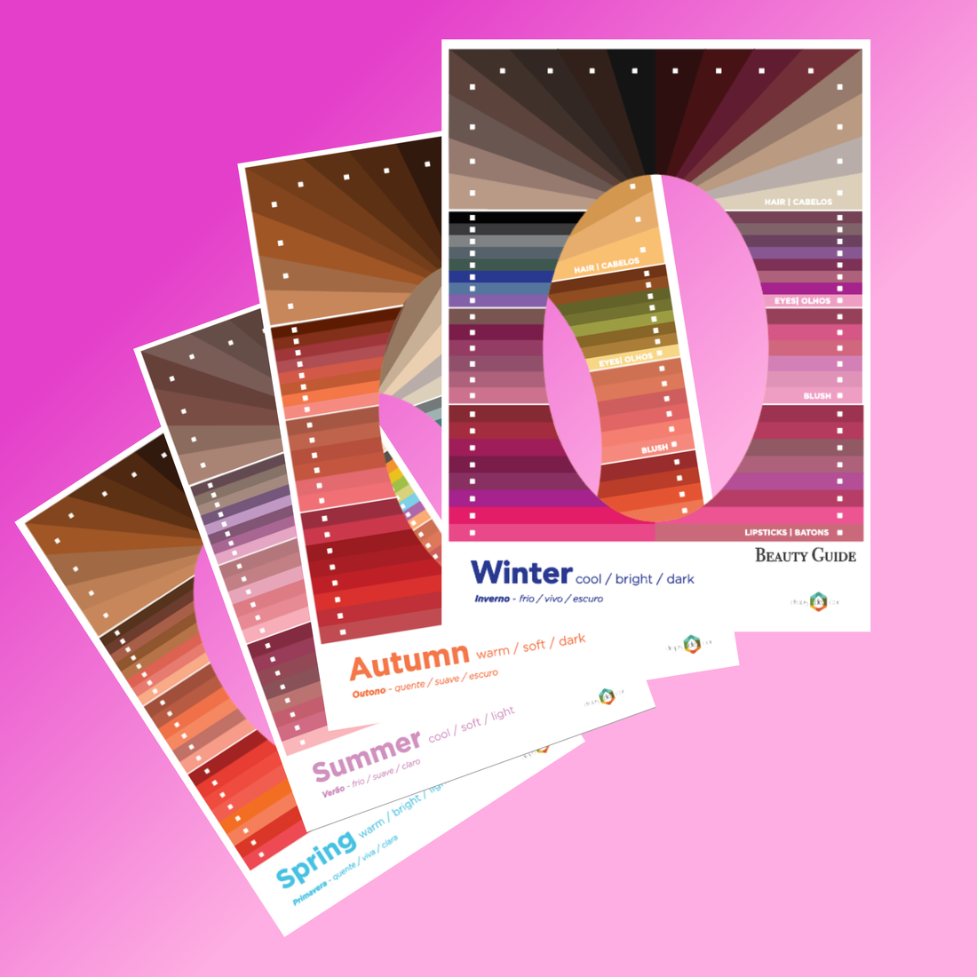 Beauty Guide Vazado - Kit com 4 unidades