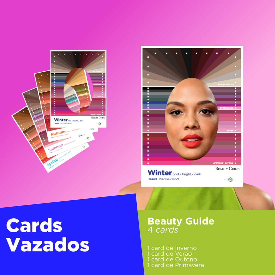 Beauty Guide Vazado - Kit com 4 unidades