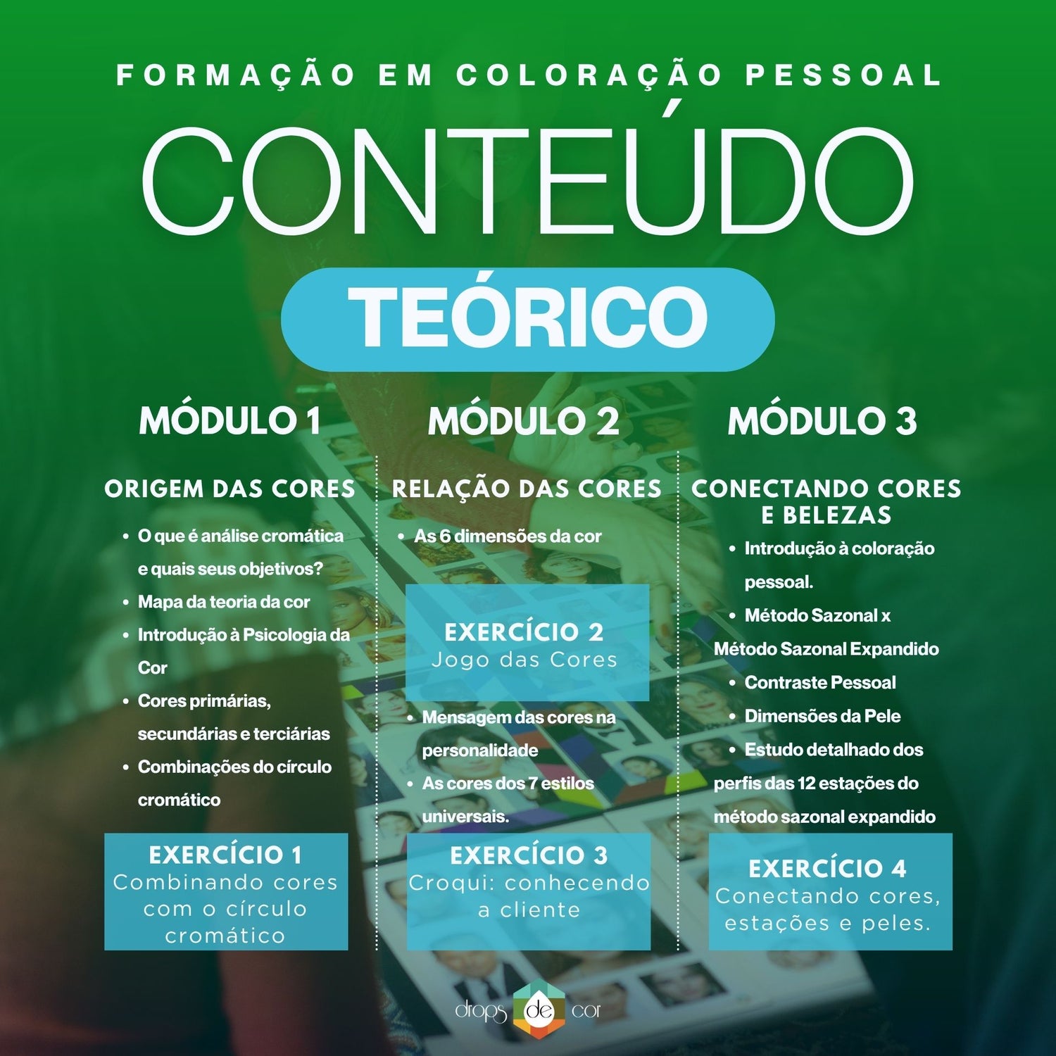 RJ  - Formação em Coloração Pessoal - 14 de Agosto