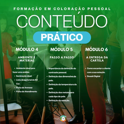 RJ  - Formação em Coloração Pessoal - 26 de Abril