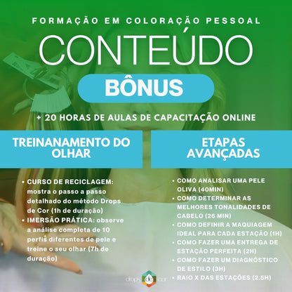 RJ  - Formação em Coloração Pessoal - 26 de Abril