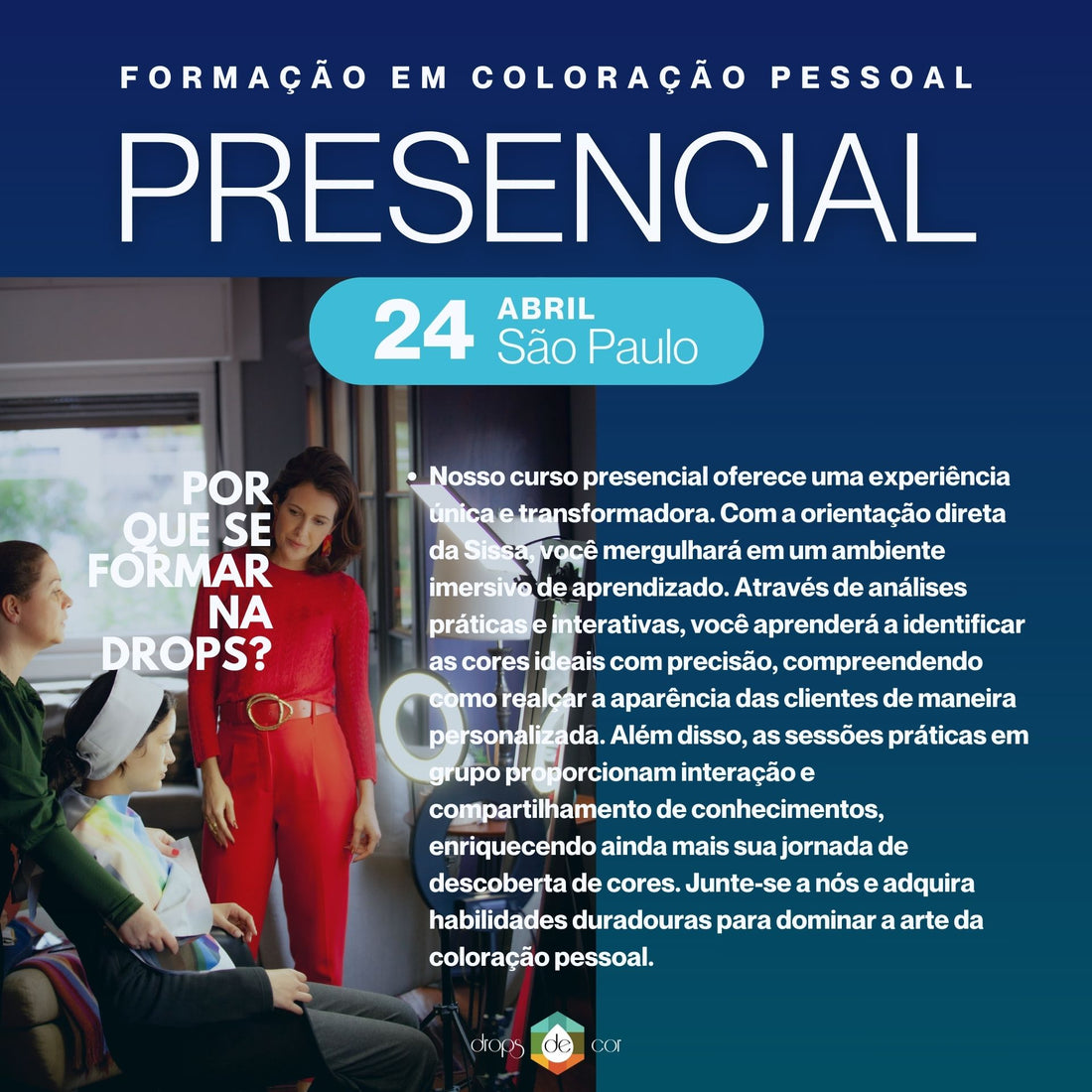 SP - Formação em Coloração Pessoal - 24 de Abril