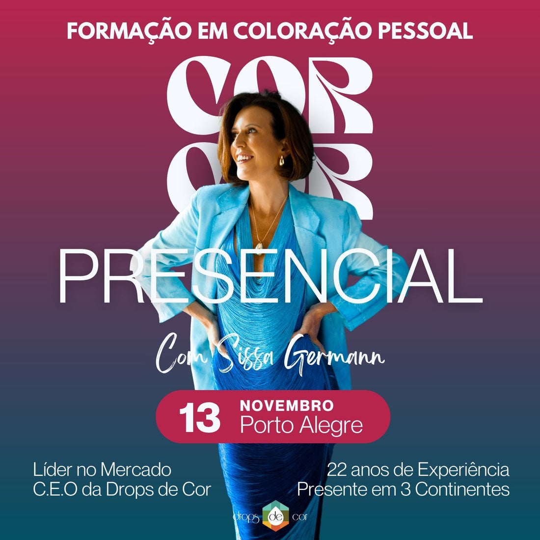 POA - Formação em Coloração Pessoal - 13 de Novembro