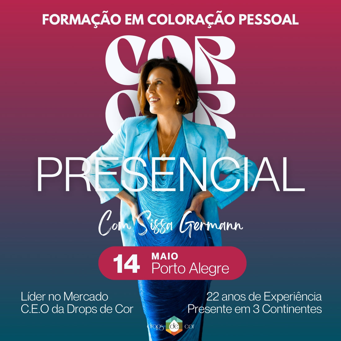 POA - Formação em Coloração Pessoal - 14 de Maio