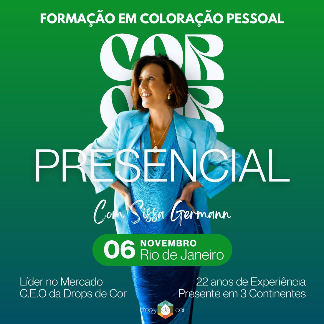RJ  - Formação em Coloração Pessoal - 6 de Novembro
