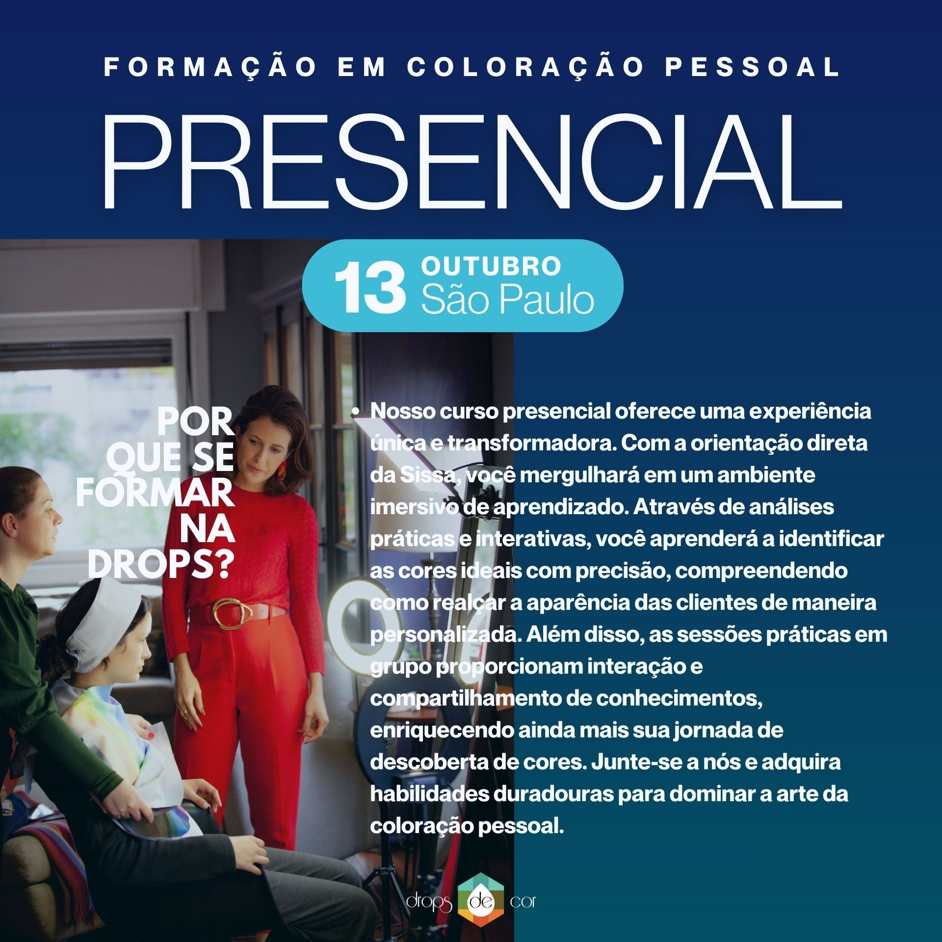 SP - Formação em Coloração Pessoal - 13 de Outubro