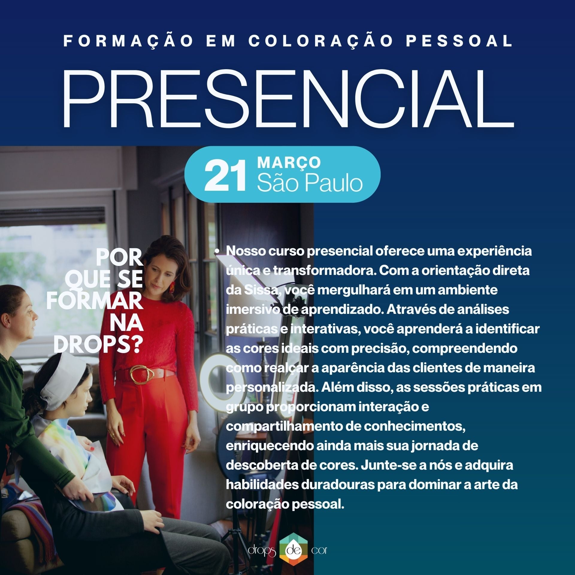 SP - Formação em Coloração Pessoal - 21 de Março