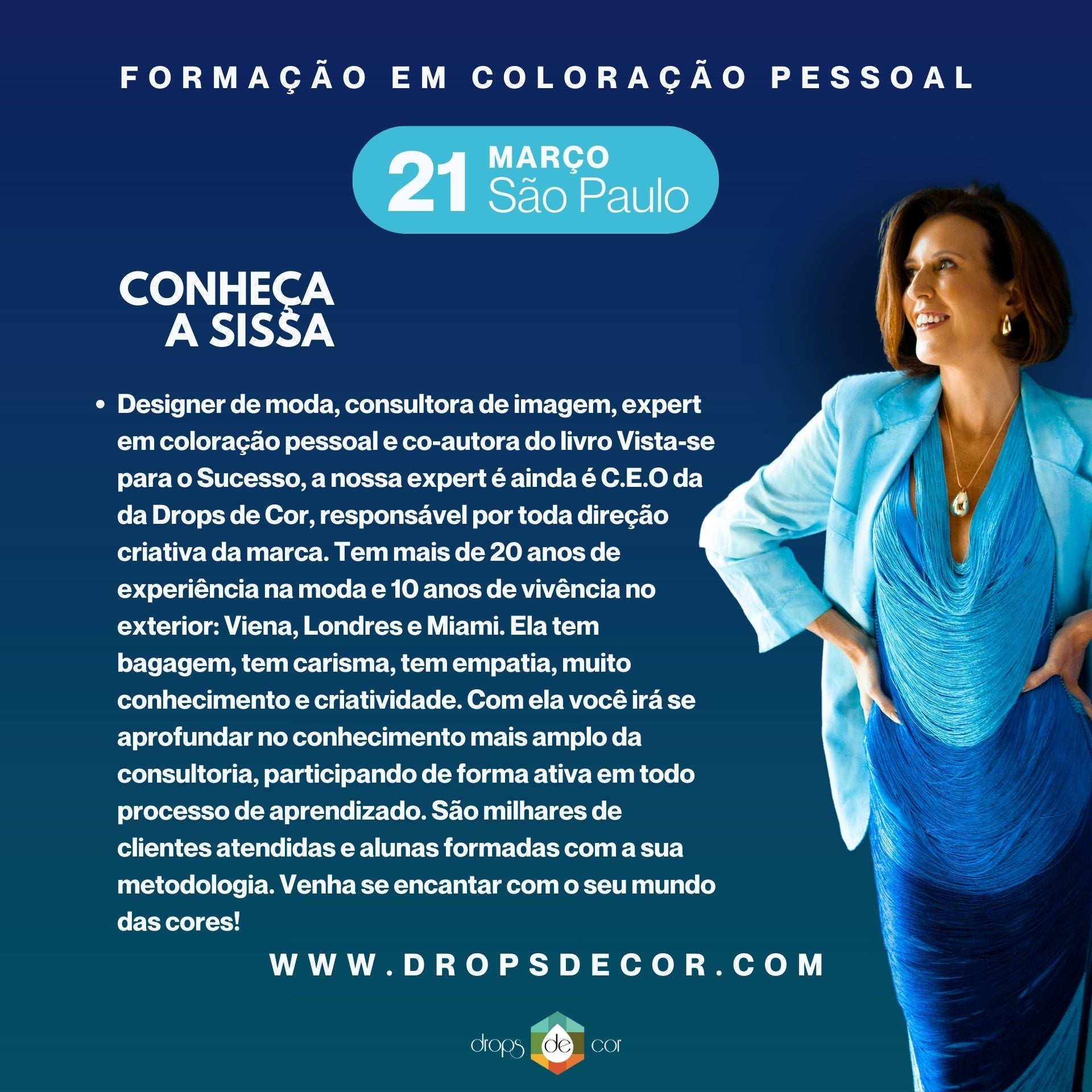 SP - Formação em Coloração Pessoal - 21 de Março