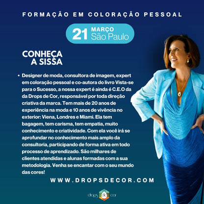 SP - Formação em Coloração Pessoal - 21 de Março