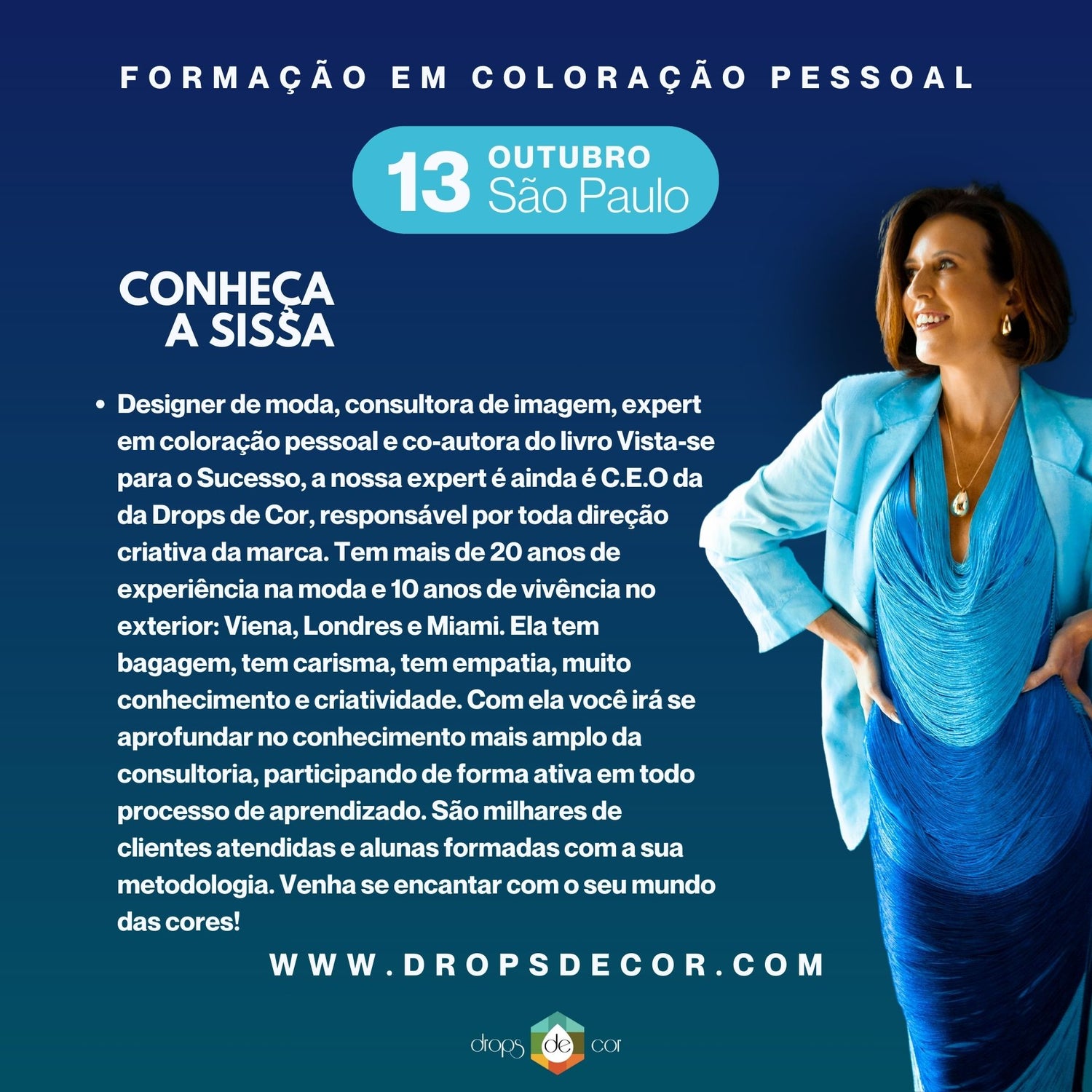 SP - Formação em Coloração Pessoal - 13 de Outubro