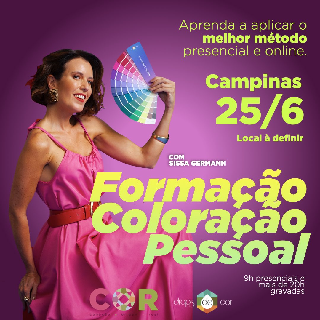 Brasília - Training in Personal Coloring - April 8th