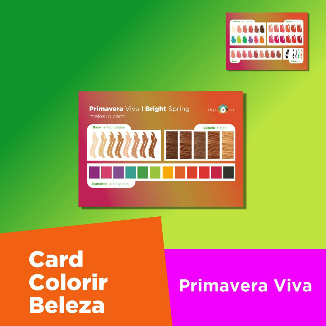 Tarjeta Belleza ColorRir Primavera Viva