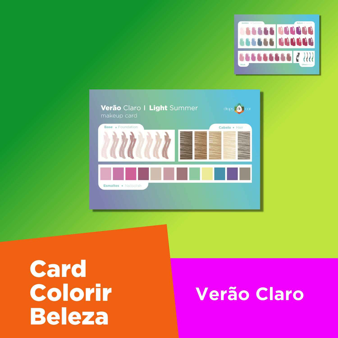 Tarjeta Belleza ColorRir Verano Claro