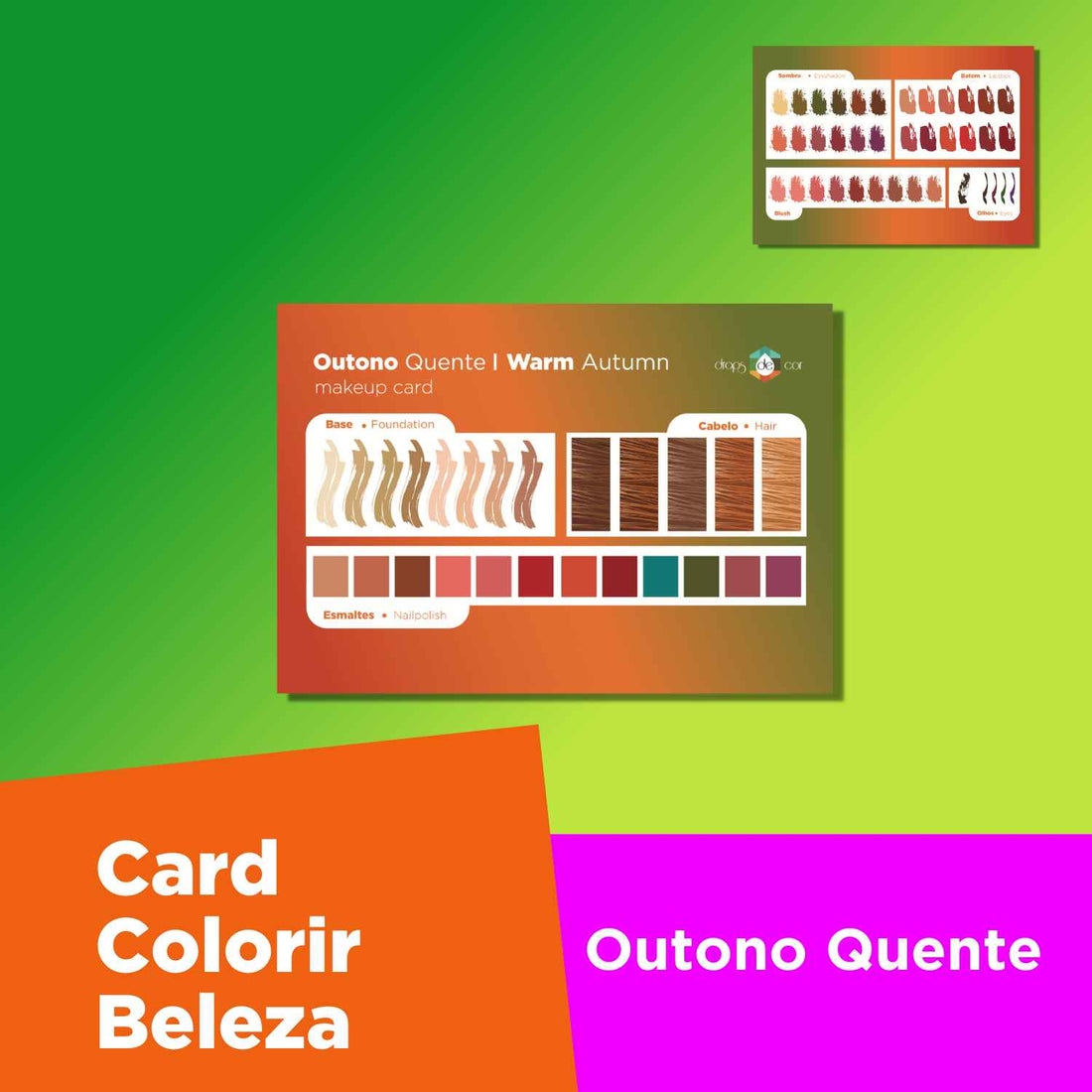 Tarjeta Belleza ColorRir Cálido Otoño