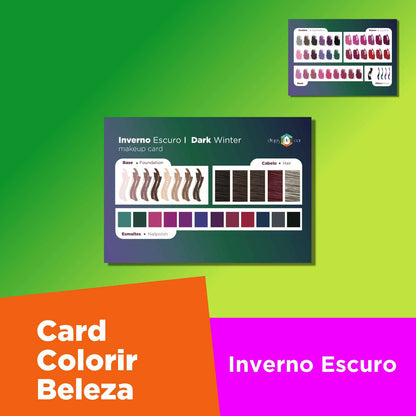 Tarjeta Belleza ColorRir Oscuro Invierno