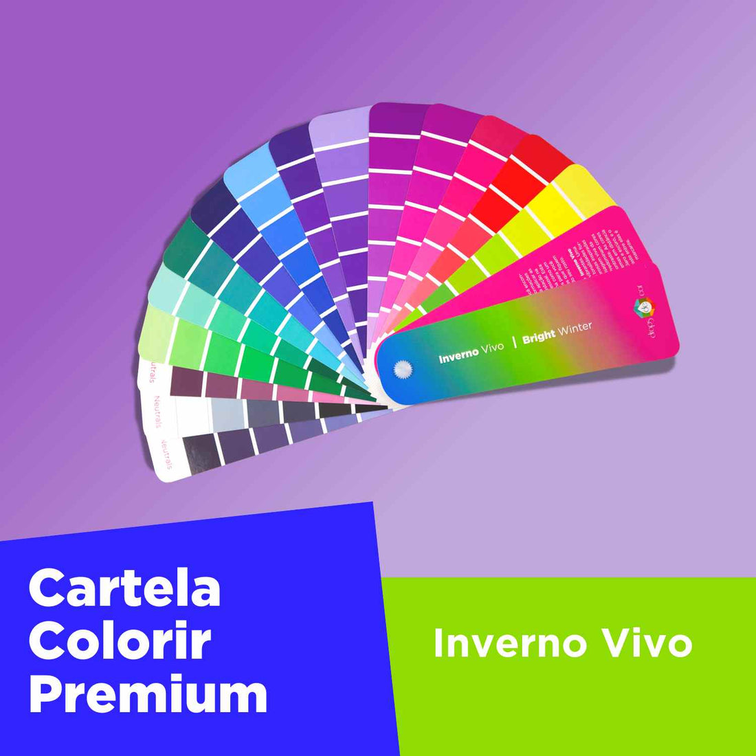 Cartela ColoRir Inverno Vivo