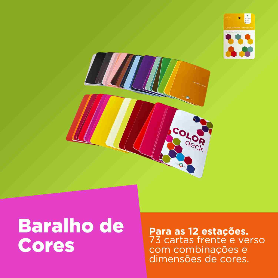 Color Cards - Baralho de Cores Curso Cor