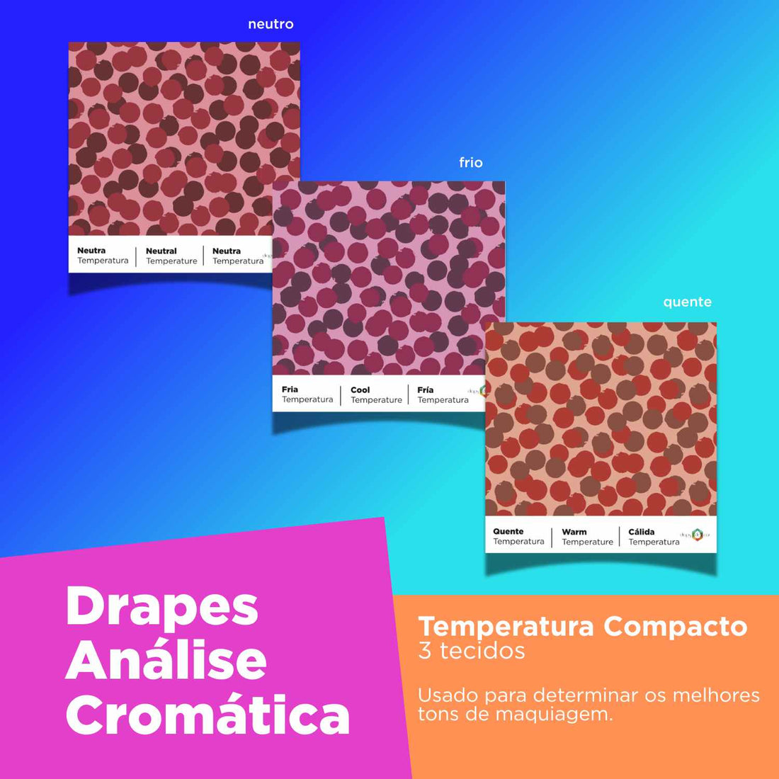 Drapes Temperatura Estampado Compacto