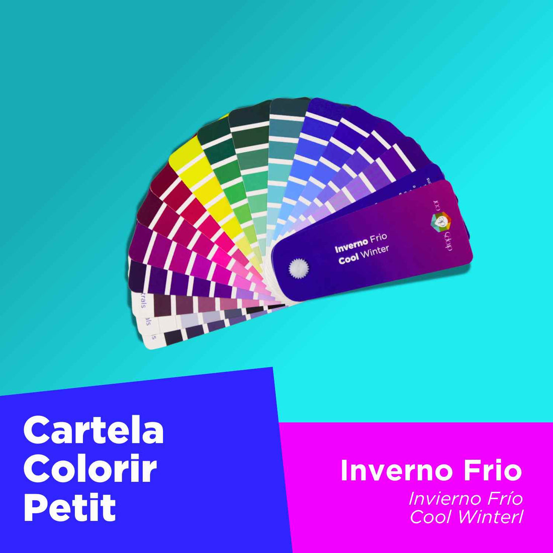 Cartela ColoRir Petit Inverno Frio