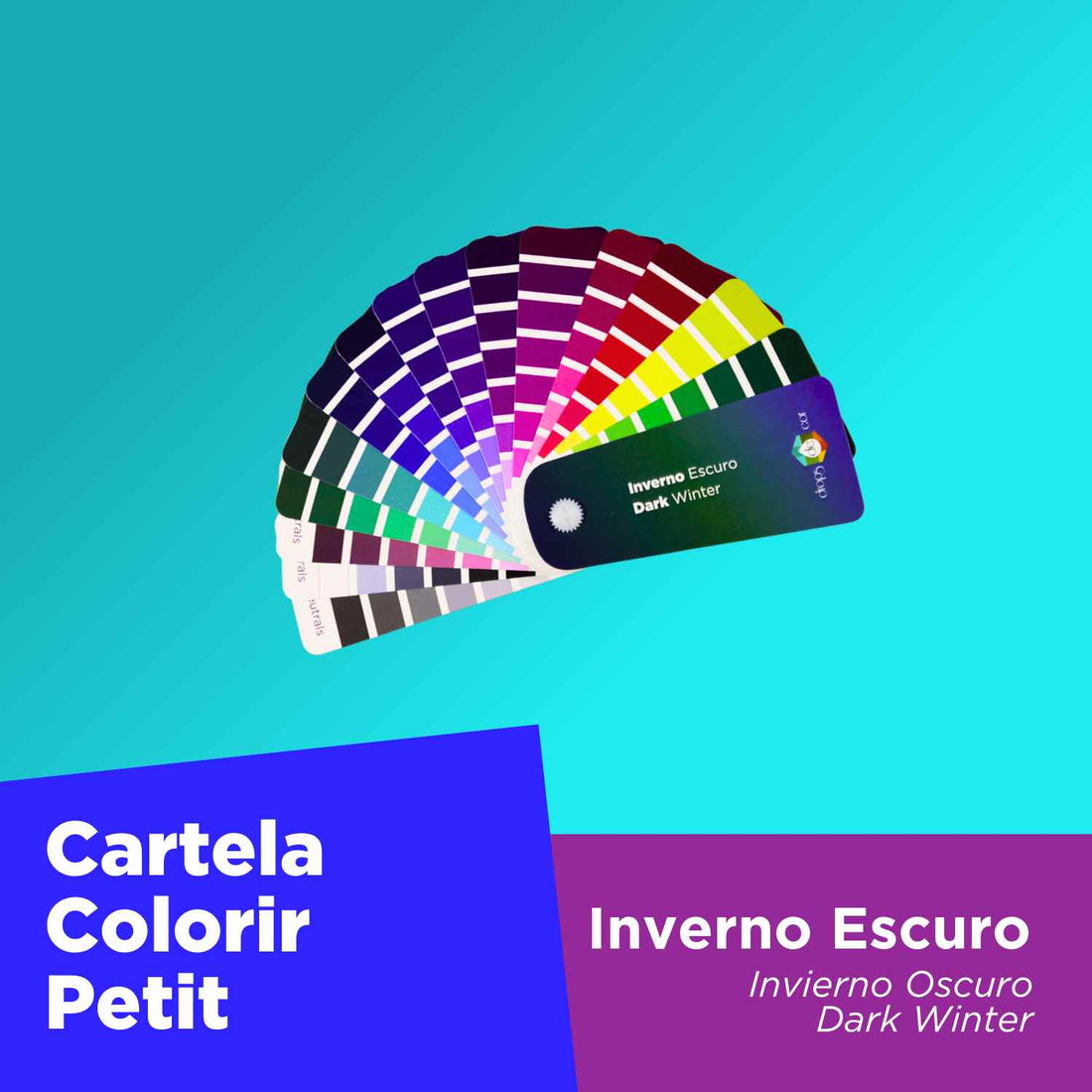 Cartela ColoRir Petit Inverno Escuro