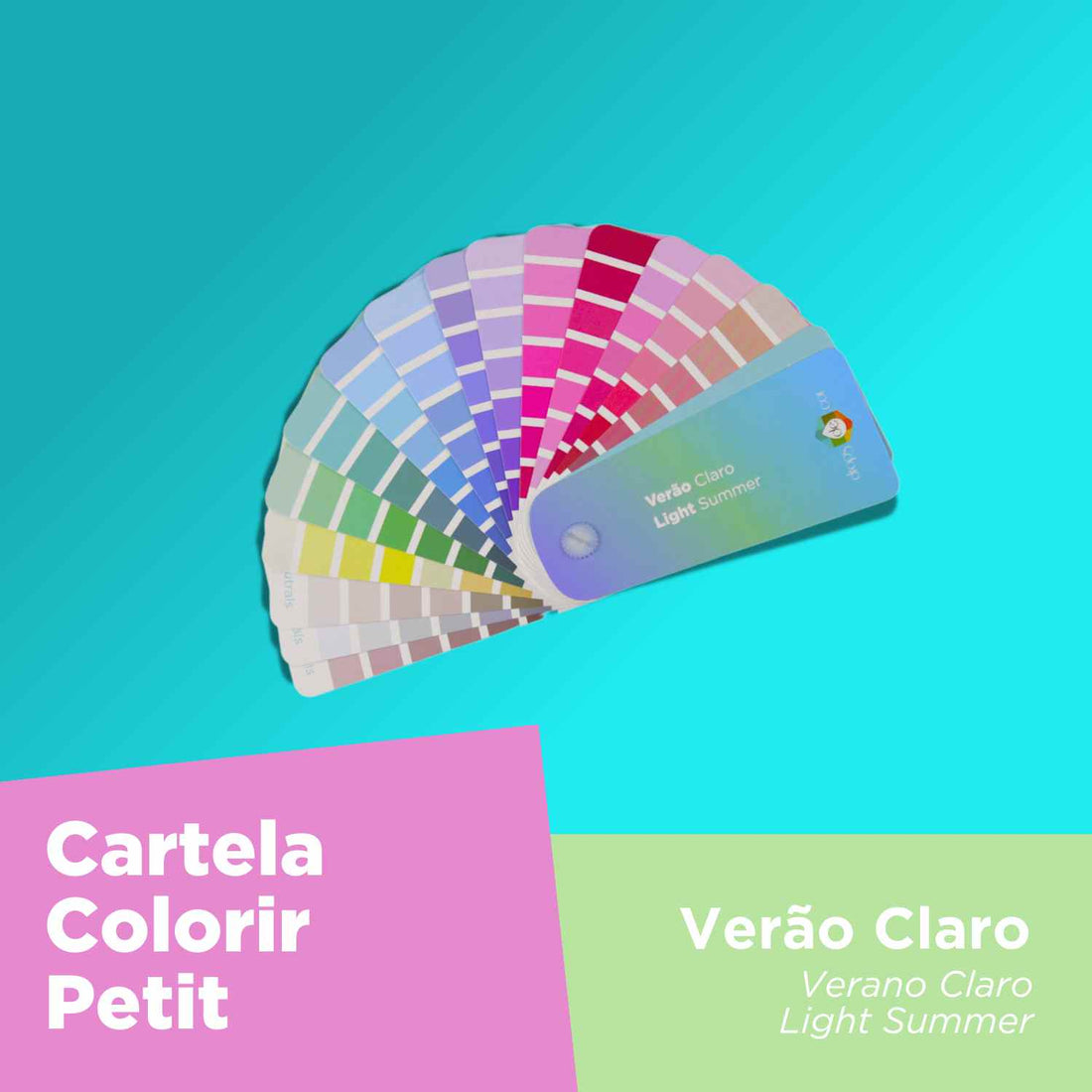 Cartela ColoRir Petit Verão Claro