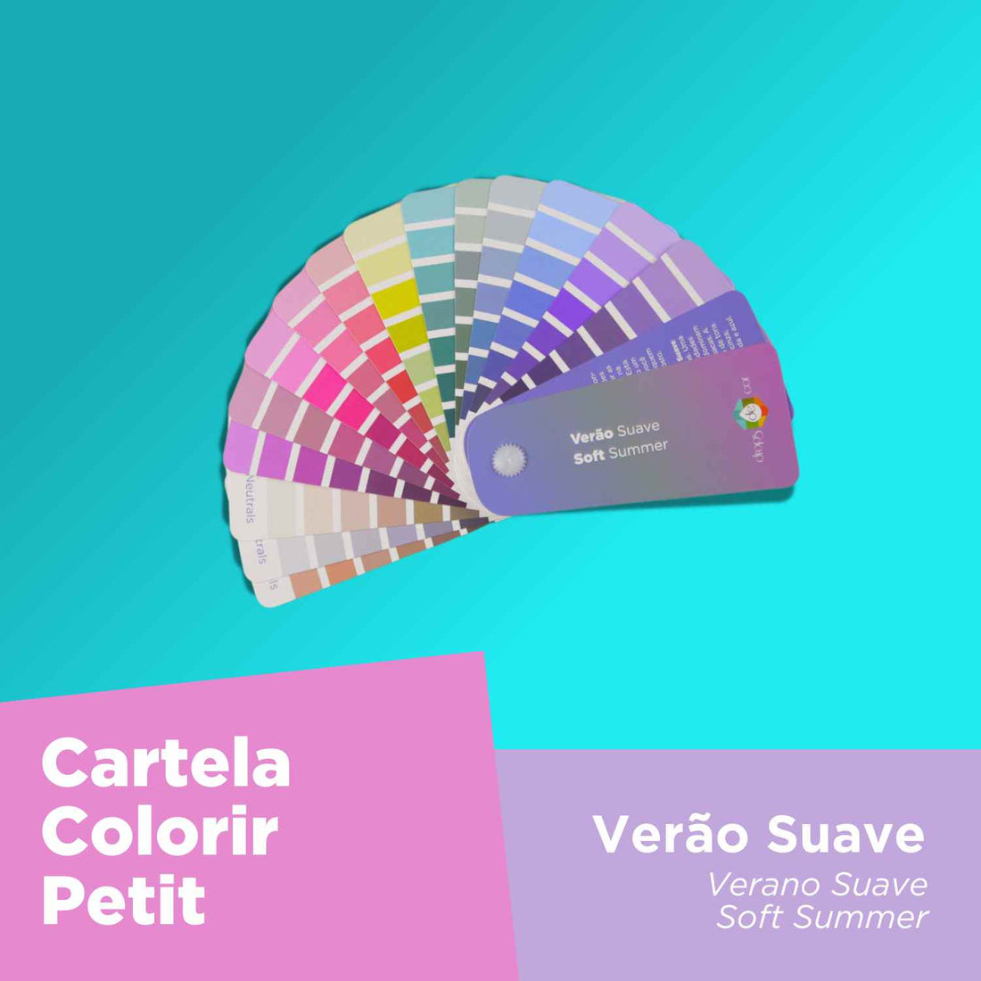 Cartela ColoRir Petit Verão Suave