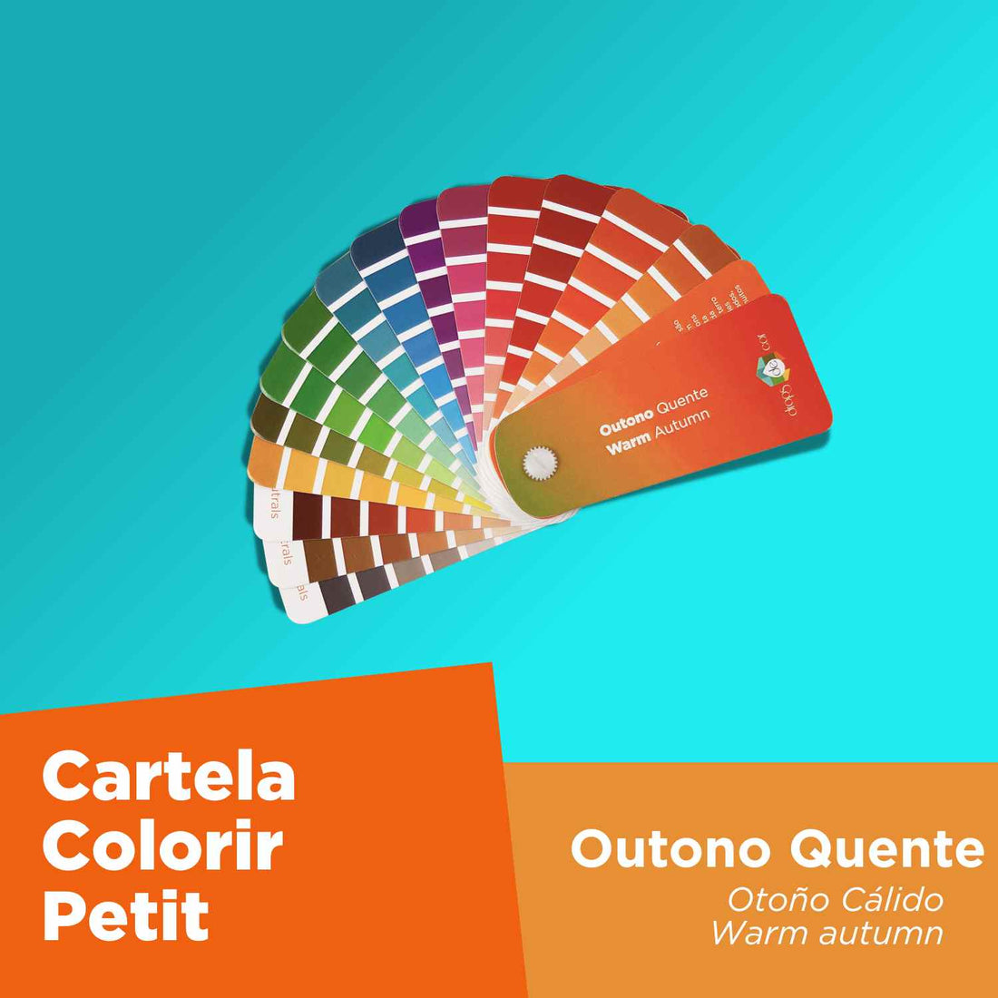 Cartela ColoRir Petit Outono Quente