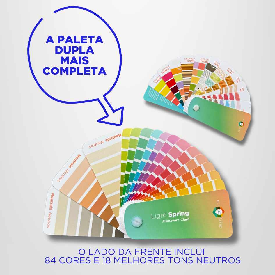Nova Edição- Cartela Colorir Petit Verão Frio