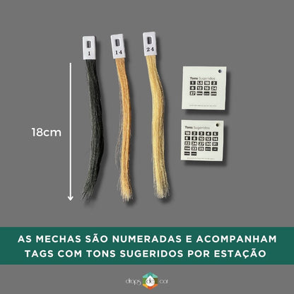 Kit de tono de cabello - Candados y Tarjetas