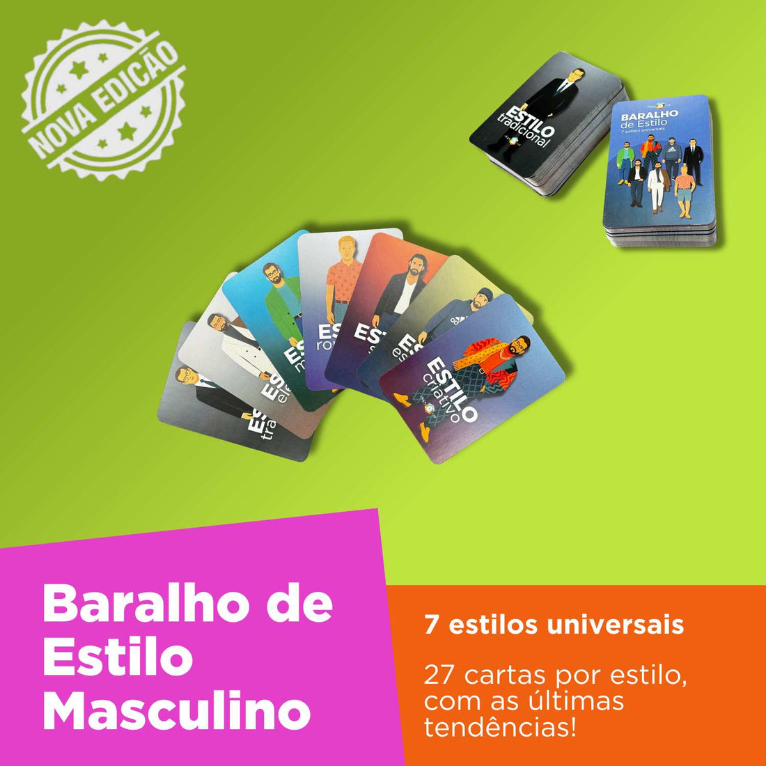 Baralho de Estilo Masculino