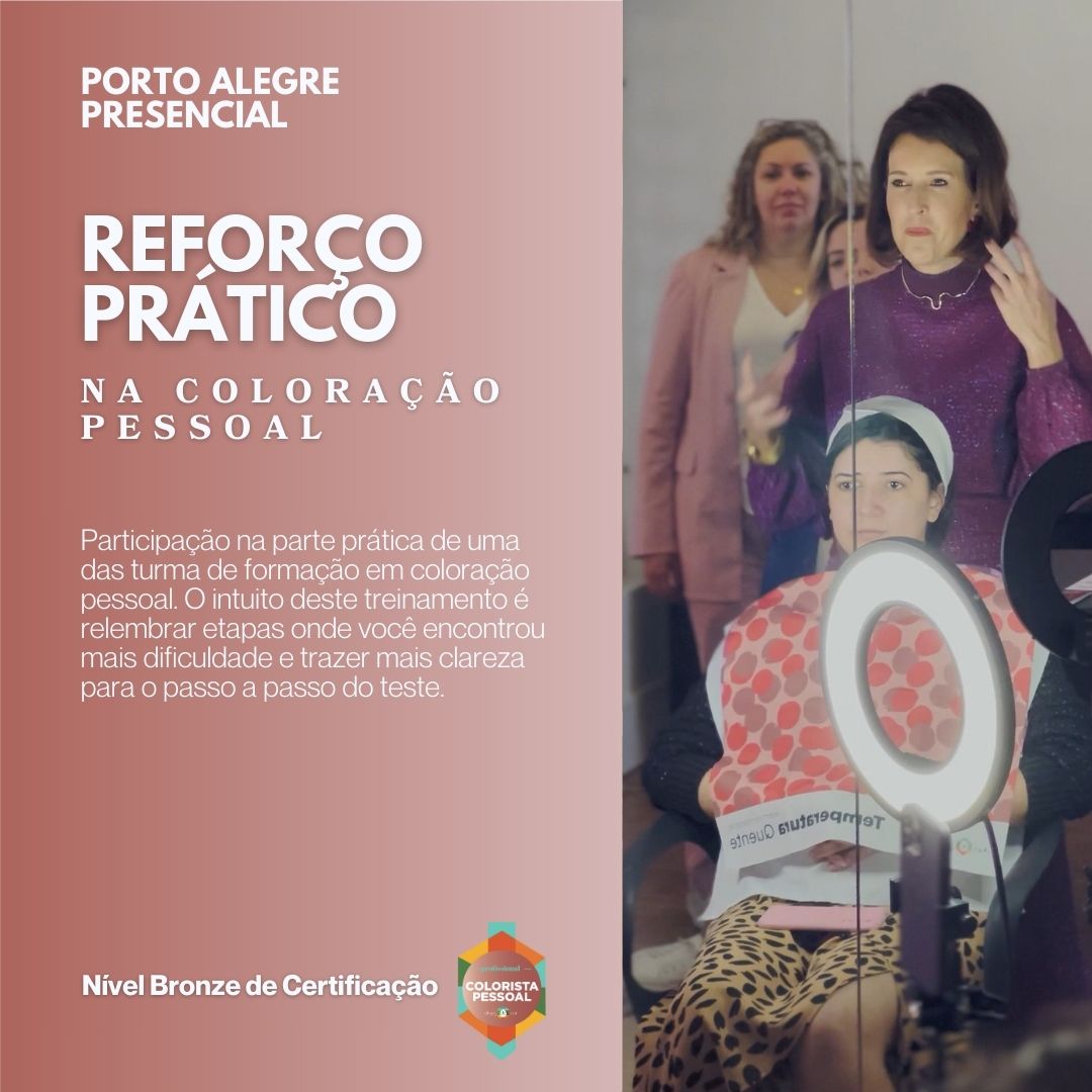 POA - Reforço Prático em Coloração Pessoal - 13 de Novembro