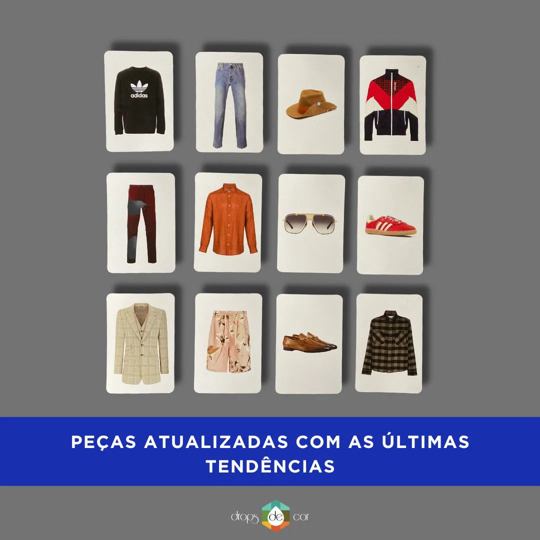 Cubierta de estilo de los hombres
