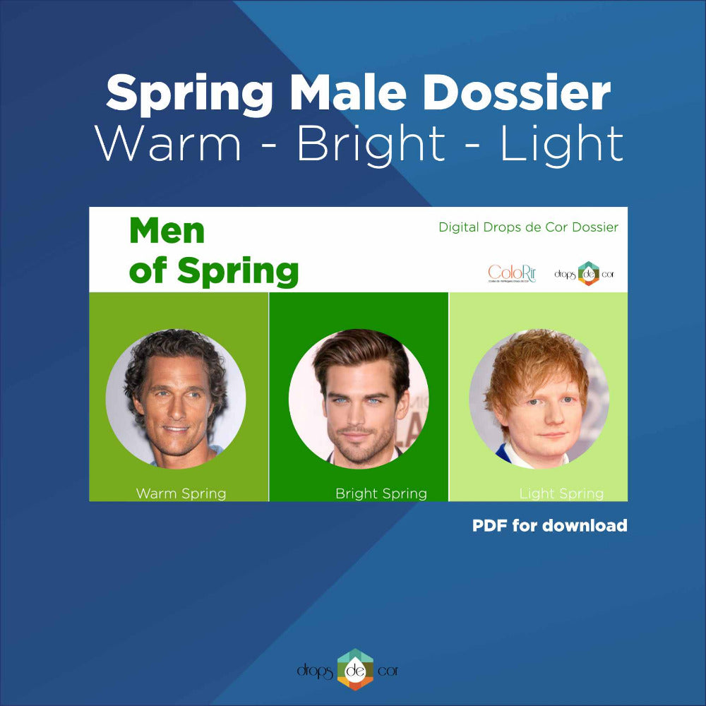 Men’s Style & Color Analysis Digital Guide – Drops de Cor