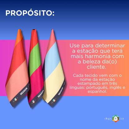 Nova Edição 2026 - Kit Drapes das 12 Estações - Melhores Cores