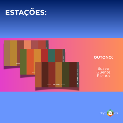 Nova Edição 2026 - Kit Drapes das 12 Estações - Melhores Cores